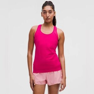 Lululemon Swiftly Tech Racerback Tank Top 2.0 Hip Length size 4 Passionate PSNT